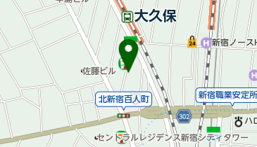 牛すじカレー 小さなカレー家の地図画像