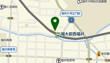 ハニー食彩館(木村グループ) 西福井店の地図画像