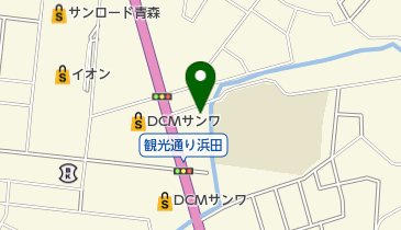 T&times;T GARAGE(ティー バイ ティー ガレージ) 青森店の地図画像