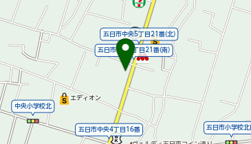 麺屋 多華味の地図画像