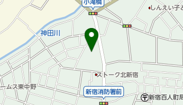 東京都教育相談センターの地図画像