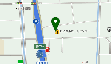 Plusone(プラスワン) ロイヤルホームセンター豊中店の地図画像