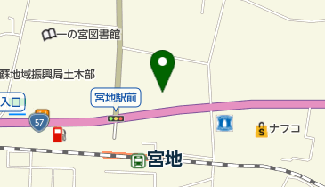 松田衣料品店の地図画像