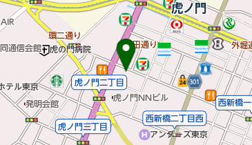 ロメスパバルボア 虎ノ門店の地図画像