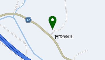 農家レストラン たぬきの地図画像