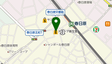 ドラッグ新生堂 春日原駅前店の地図画像