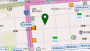 東桜パクチー 長者町店の地図画像