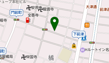 手打麺舗 丸一の地図画像