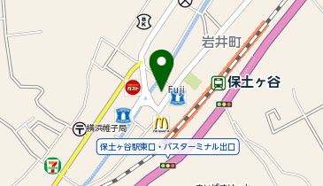 GAIA NEXT(ガイアネクスト) 保土ヶ谷スロット館の地図画像