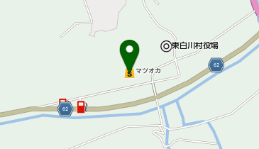 暮らしの衣料マツオカ 東白川店の地図画像