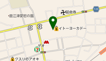 フルーツとみざわ 直江津ショッピングセンターエルマール店の地図画像
