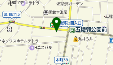 RAYVIS(レイビス) 函館店の地図画像