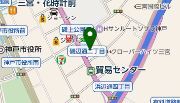 三宮コンベンションセンターの地図画像