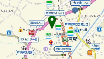 11cut(美容室イレブンカット) トツカーナ駅ビル店の地図画像