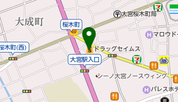 テアトルアカデミー 大宮校の地図画像