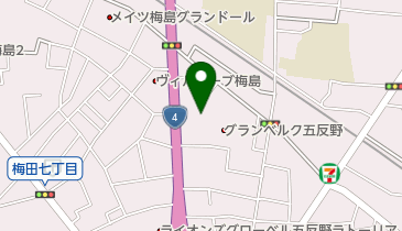 ABS(エービーエス)卸売センター 足立店の地図画像