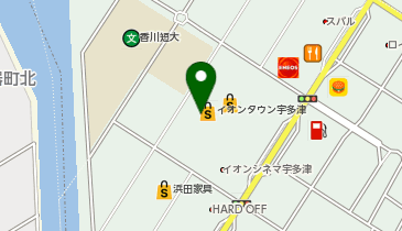 マルナカ イオンタウン宇多津店の地図画像