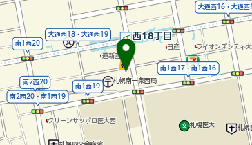 オーガニック グロッサリー サラダーマンの地図画像