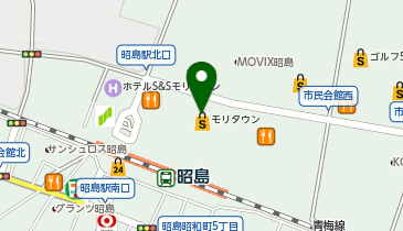 ちよだ鮨 イトーヨーカドー昭島店の地図画像