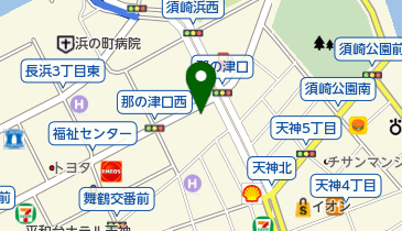 天神チクモクビルの地図画像