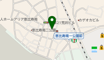 レストラン間の地図画像