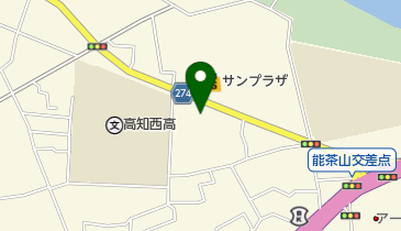 こうち生活協同組合 コープかもべの地図画像