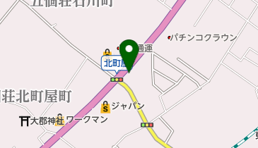 ほぐしま専科 五個荘店の地図画像