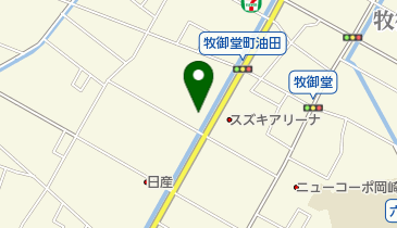 買取王国 岡崎南店の地図画像