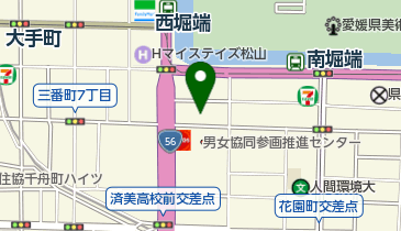 東京青山クリニック 愛媛松山院 松山市 美容外科 790 0003 の地図 アクセス 地点情報 Navitime