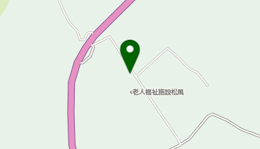 介護老人福祉施設 松風の地図画像