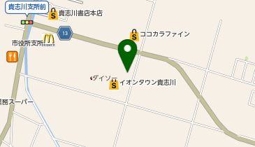 WITH HAIR(ウィズ ヘアー) イオンタウン貴志川店の地図画像