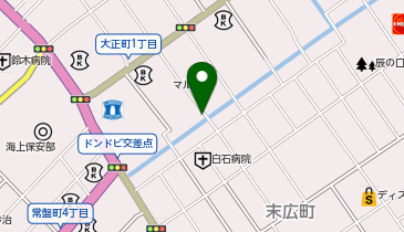 三喜メガネ 今治店の地図画像