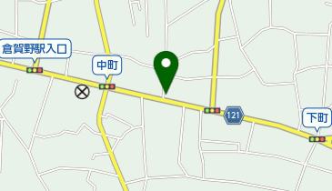 高崎市倉賀野古商家おもてなし館の地図画像