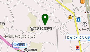 澤蔵司稲荷の地図画像