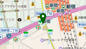 SMBC信託銀行 新宿南口支店の地図画像