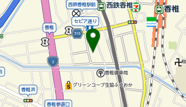 Kaku(カク) 香椎店の地図画像