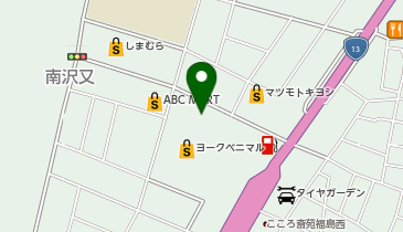 バンダレコード 福島西道路店の地図画像