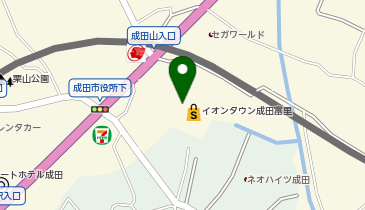 マックスバリュ 成田富里店の地図画像