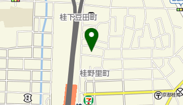 雑貨店おやつの地図画像