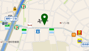 麺処 篠はらの地図画像