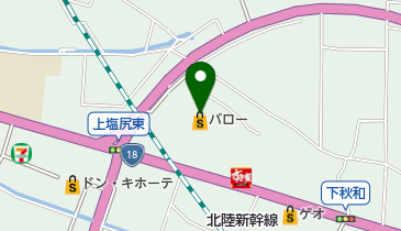 Valor(バロー) 秋和店の地図画像