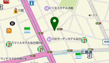 仙台 古着屋 biscco(ビスコ)の地図画像