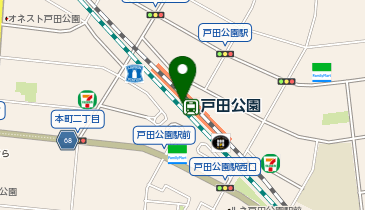 Beans(ビーンズ) 戸田公園の地図画像