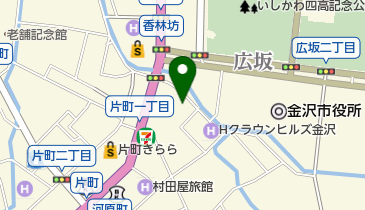 PIZZERIA BAR NAPOLI(ピッツェリア バー ナポリ) 金沢の地図画像