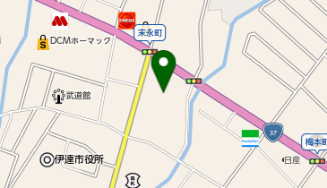 JA伊達市(伊達市農業協同組合) くみあいマーケット本店の地図画像