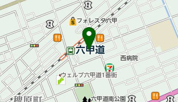 ショッピング&コミュニティーセンター メイン六甲の地図画像