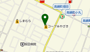 生活協同組合コープみやざき 高鍋店の地図画像