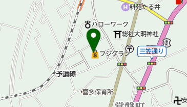 りぼん アクトピア大洲店の地図画像