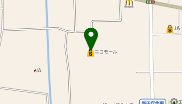 新田ショッピングセンターNico Mall(ニコ・モール)の地図画像