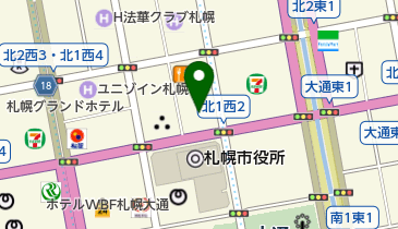 北海道中小企業総合支援センターの地図画像